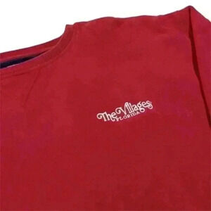 4 Head Authentics Vintage “The Villages Florida” Red Sweater Men’s Size XL